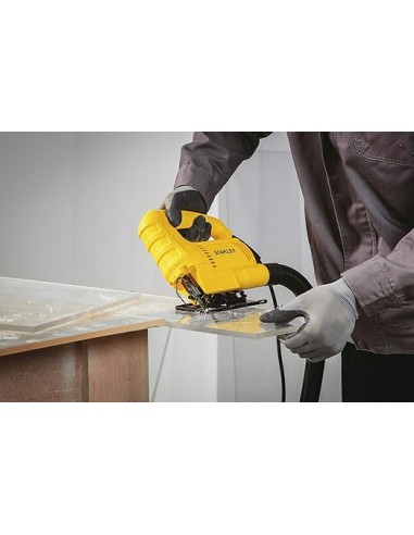 Scie sauteuse Stanley, 450 W, vitesse variable, filaire, pour couper le bois Scie sauteuse Stanley, 450 W, vitesse variable, filaire, pour couper le bois