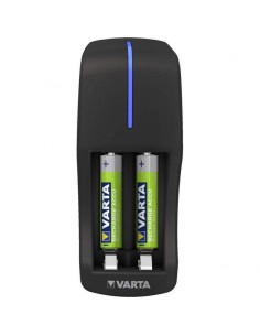 Chargeur Varta Mini avec 2 piles AAA 800mAh (57646201421) 2