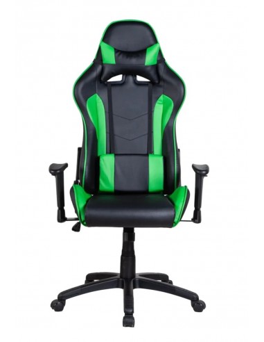 Chaise Pilote Gaming Noir et Vert