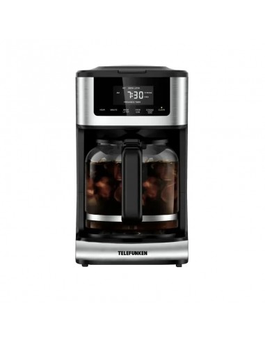 Machine à Café Telefunken Digital 900 Watt TFK-CD9428A Noir