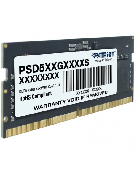 Patriot Signature Line SoDIMM DDR5 CL40 tunisie Patriot Signature Line SoDIMM DDR5 CL40 tunisie