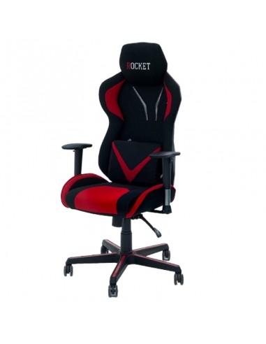 Chaise Gaming Rocket Inclinable 180° Rouge Chaise Gaming Rocket Inclinable 180° Rouge