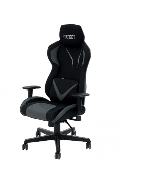 Chaise Gaming Rocket Inclinable 180° Gris Chaise Gaming Rocket Inclinable 180° Gris