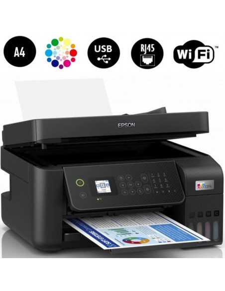 Imprimante EPSON ITS L5190 Jet d'Encre ECOTANK 4En1 Couleur Wifi (C11CG85404)