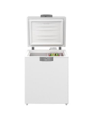 Congélateur horizontal économique BEKO porte ouverte Congélateur horizontal économique BEKO porte ouverte