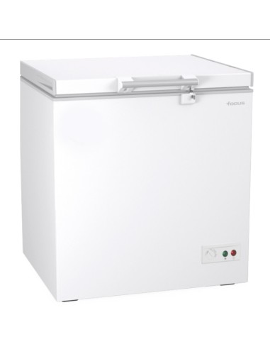 Congélateur Horizontal Focus FC2001W 200 Litres Defrost Blanc design compact