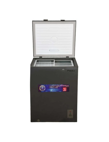Congélateur Horizontal Biolux CR18S couvercle verre coulissant pratique