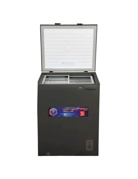 Congélateur Horizontal Biolux MOD-CR24S poignée et serrure sécurisée