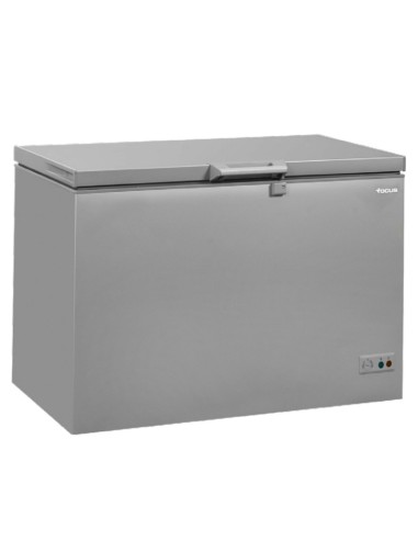 Congélateur Focus 300 litres silver design moderne cuisine