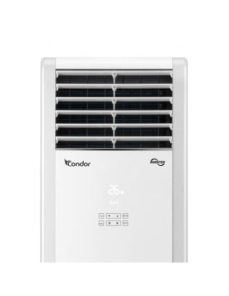 Climatisation sur pied condor inverter design blanc moderne