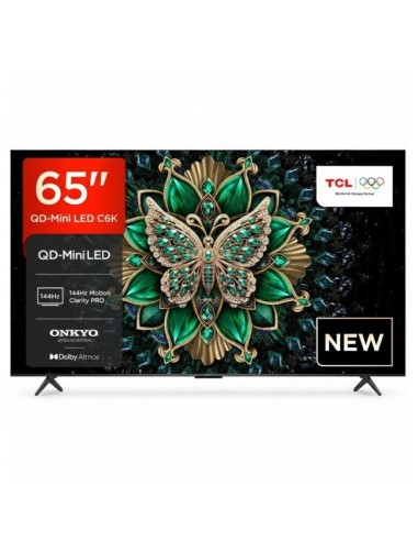 TCL C6K 65 pouces écran QLED 4K sans bord