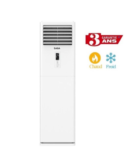 Climatiseur Armoire SABA chaud froid avec technologie réfrigérant R410A