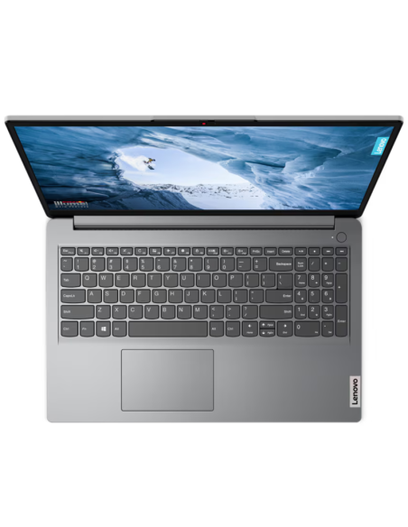 Ordinateur portable Lenovo IdeaPad 1 gris léger et moderne Ordinateur portable Lenovo IdeaPad 1 gris léger et moderne