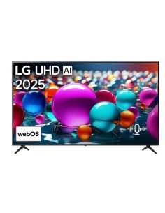 TV LG 43 pouces 4K UHD design moderne noir