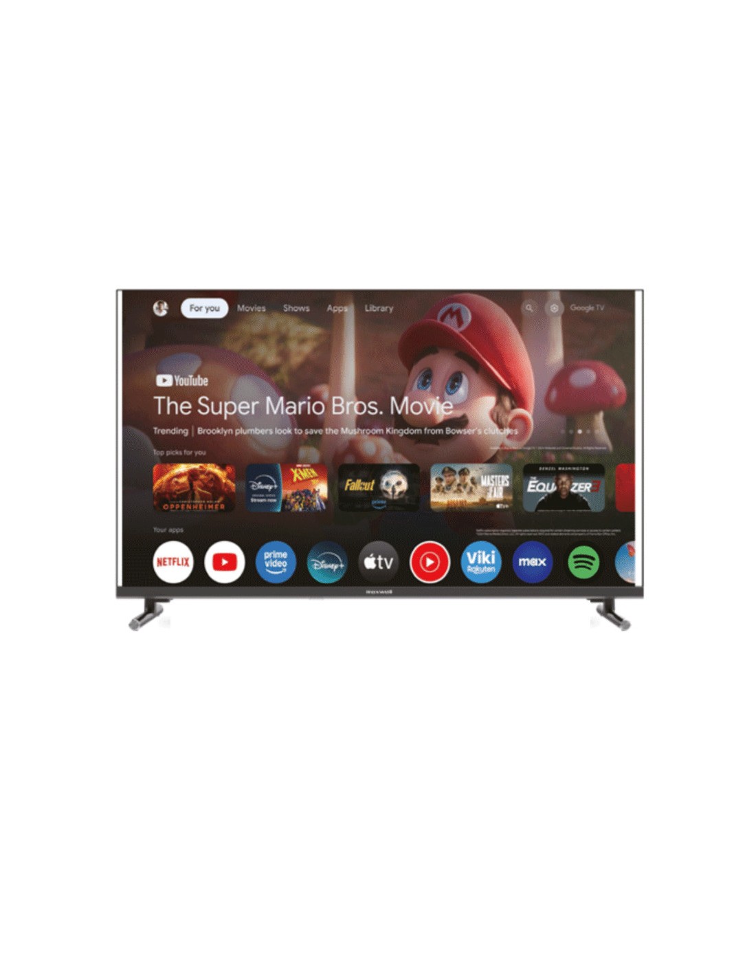 TV MAXWELL 43 pouces Smart écran design moderne