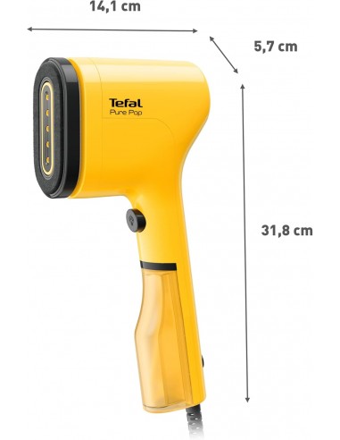 Tefal Défroisseur Tunisie - DT2026 Pure Pop Steamer Jaune/Noir