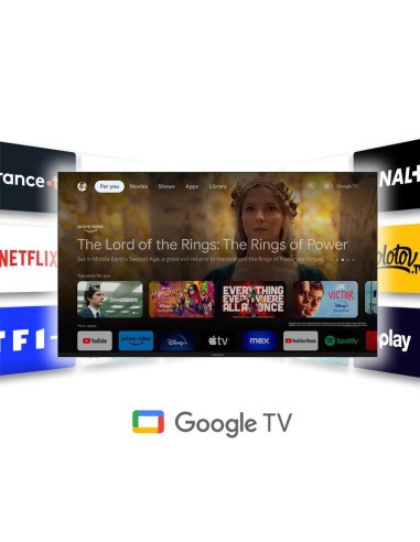 Thomson 43 pouces télévision connectée compatible Netflix YouTube