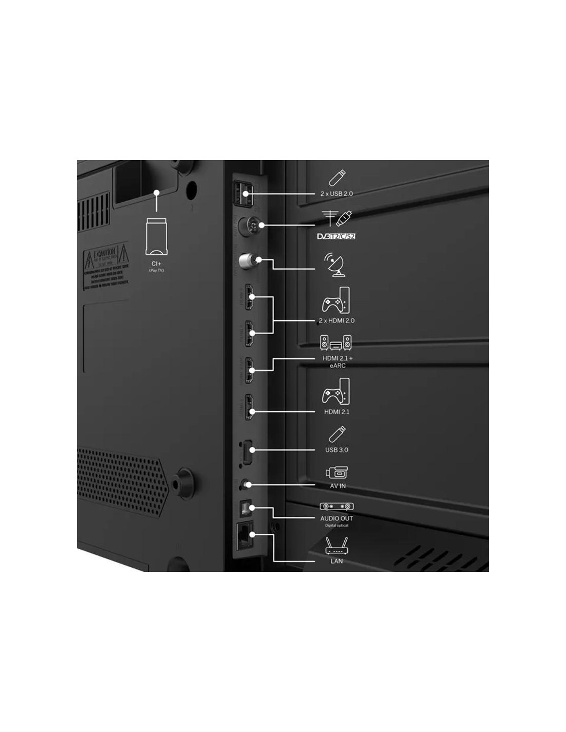 TV Thomson 43 pouces HDR10 avec écran plat Ultra HD