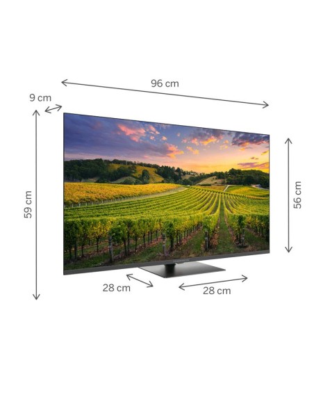 Smart Google TV Thomson 43 pouces UHD haute résolution QLED