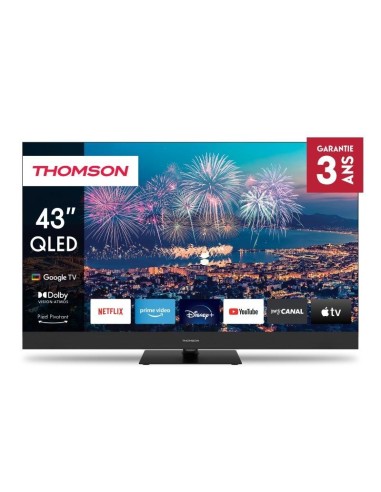 TV Thomson 43QG6C14 qualité image UHD 4K