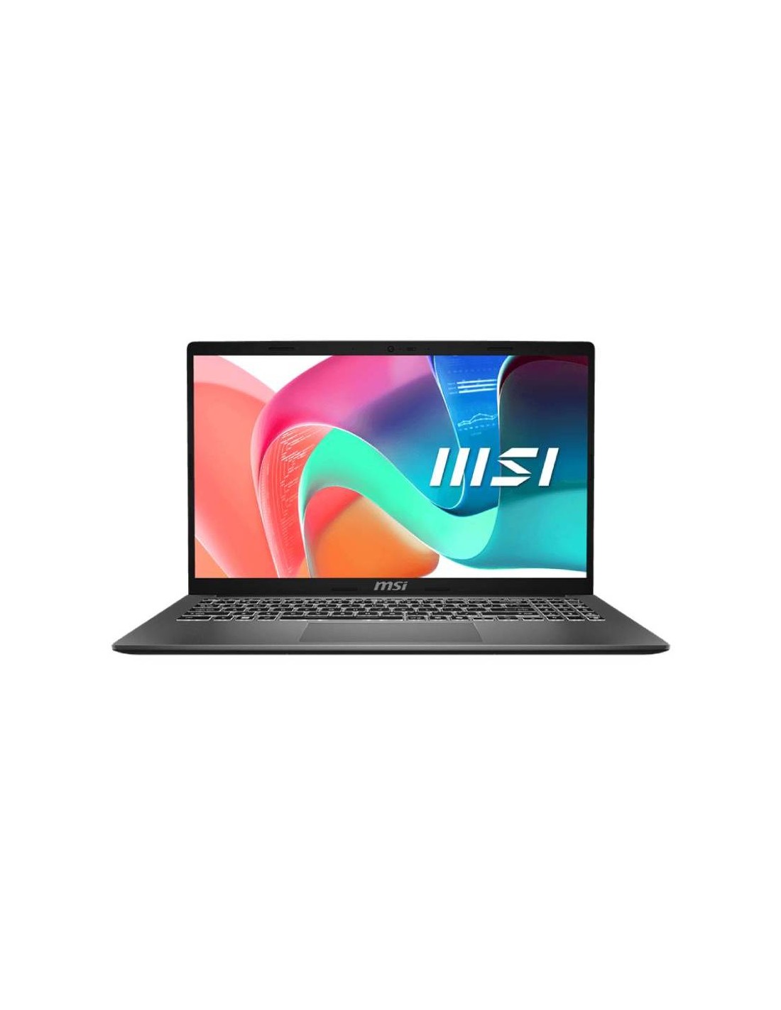 MSI Modern 15 F13MG i5 13ème génération vue avant