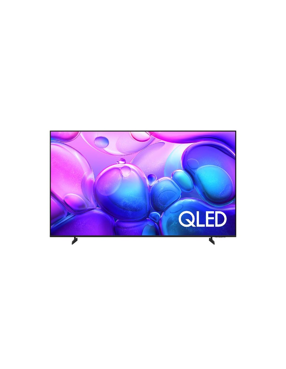 Samsung QLED 55 Q6F 4K Smart TV vue latérale élégante
