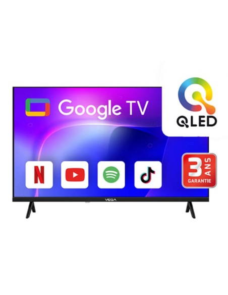 television vega 55 pouces chromecast intégré netflix youtube