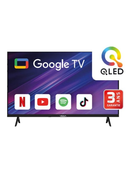 TV VEGA 65 Smart Qled UHD 4K salon home cinéma