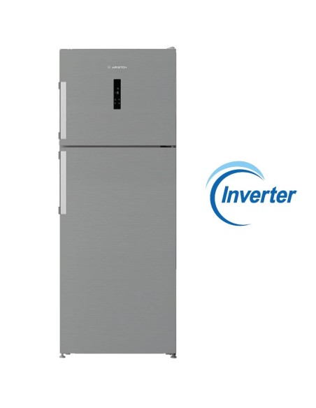 Réfrigérateur Ariston ART78F6593XLNA design moderne couleur inox