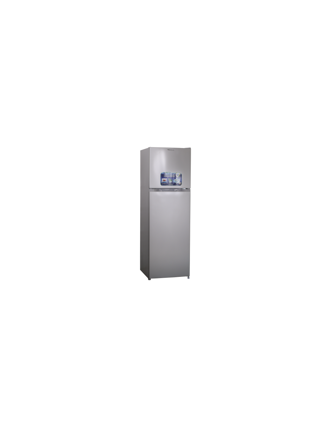 Réfrigérateur BIOLUX DP42SSNF inox double portes NoFrost 348 litres