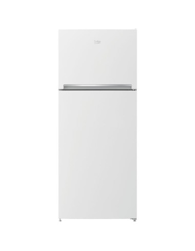 Réfrigérateur Beko RDSE450K20W vue extérieure design blanc Réfrigérateur Beko RDSE450K20W vue extérieure design blanc