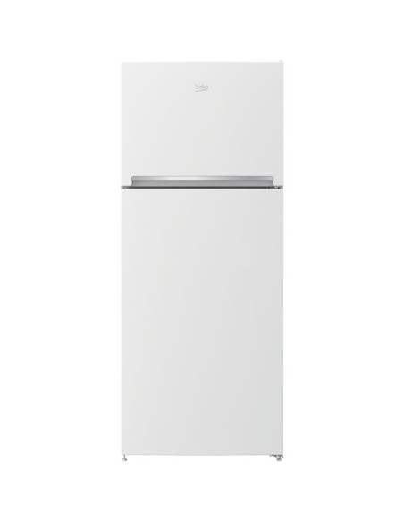 Réfrigérateur Beko RDSE450K20W vue extérieure design blanc Réfrigérateur Beko RDSE450K20W vue extérieure design blanc