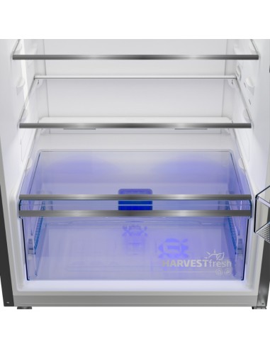 Réfrigérateur Beko RDNG491M20SXB vue extérieure Silver inox Réfrigérateur Beko RDNG491M20SXB vue extérieure Silver inox