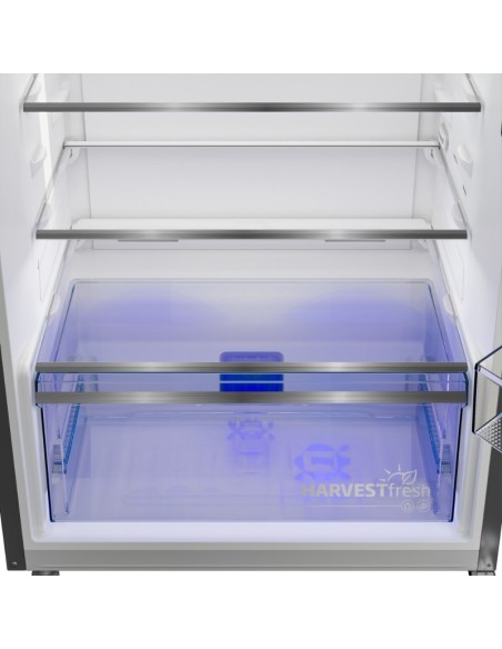 Réfrigérateur Beko RDNG491M20SXB vue extérieure Silver inox Réfrigérateur Beko RDNG491M20SXB vue extérieure Silver inox