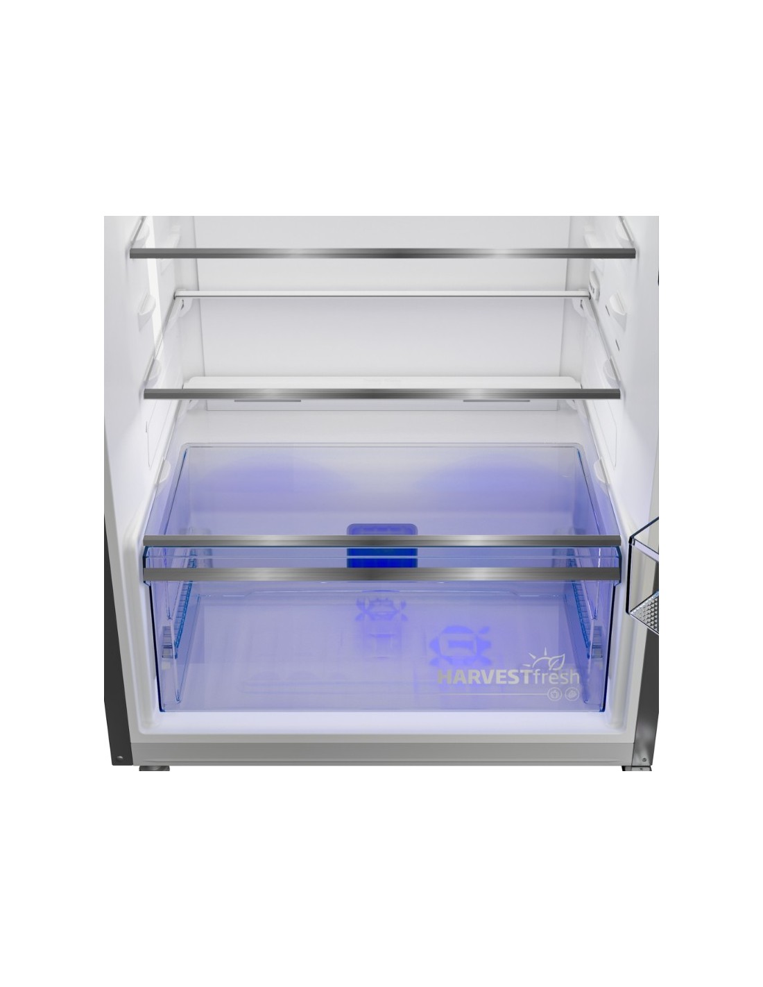 Réfrigérateur Beko 420L No Frost design Silver cuisine moderne