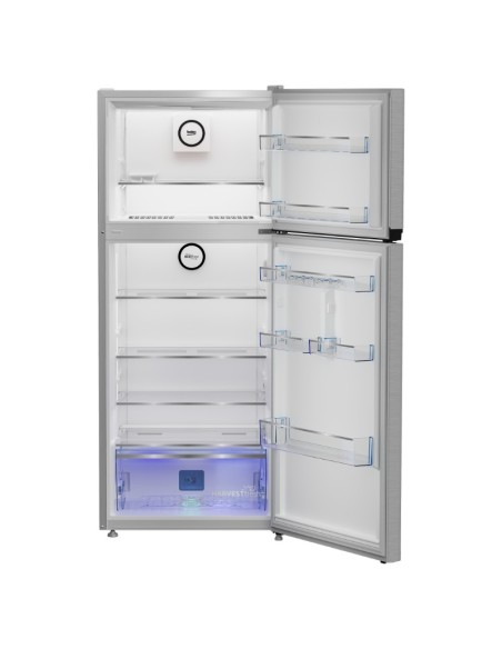 Réfrigérateur Beko 2 portes 420 litres compartiments alimentaires Réfrigérateur Beko 2 portes 420 litres compartiments alimentaires