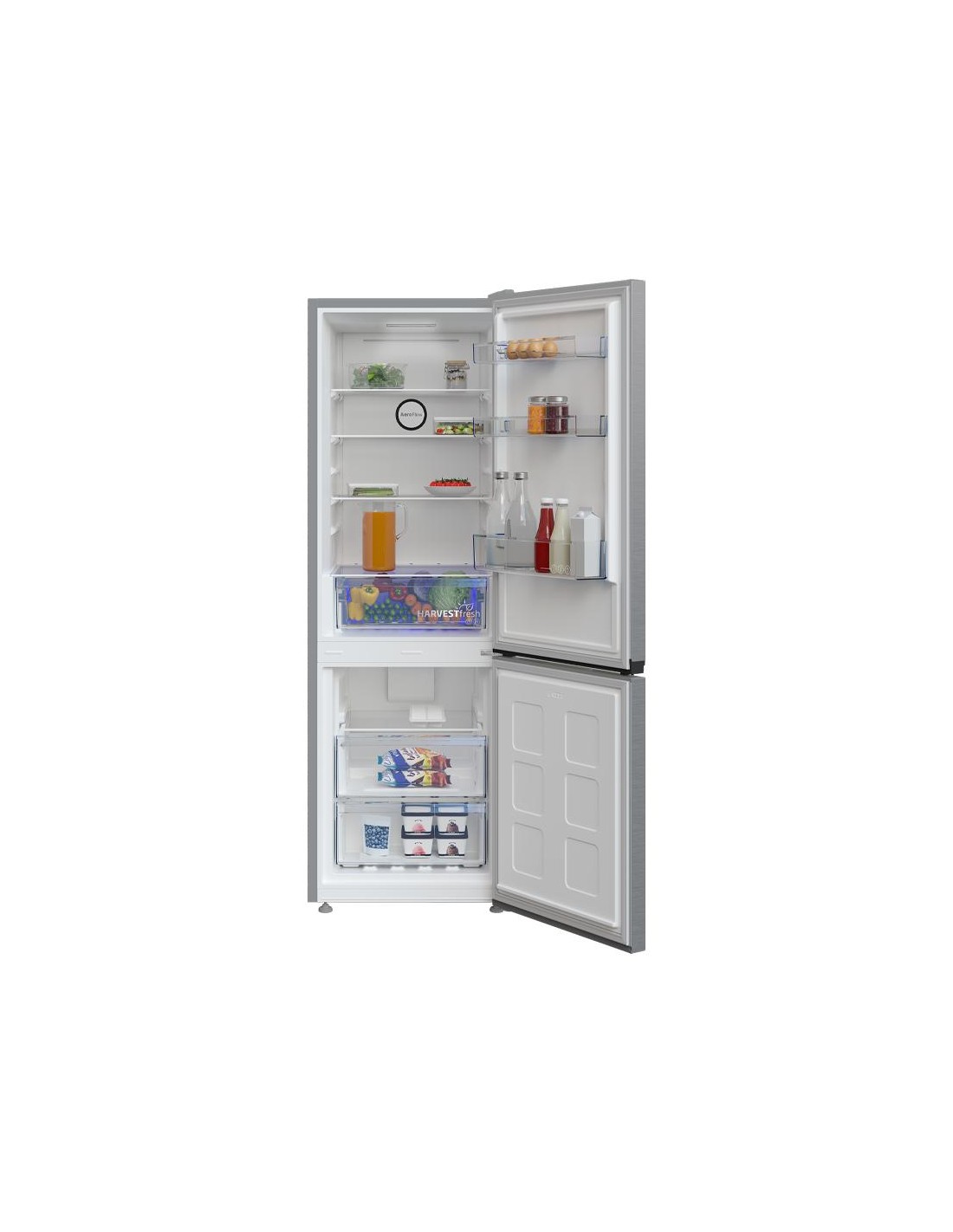 Réfrigérateur Beko Combiné avec congélateur bas et écran digital