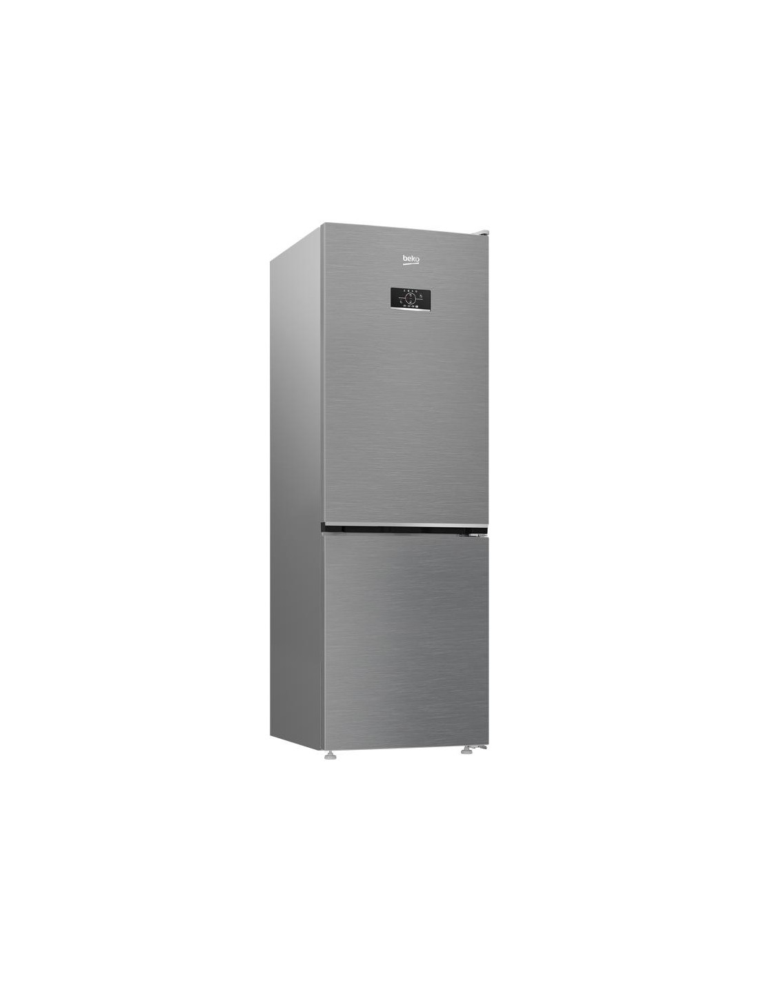 Réfrigérateur Beko Combiné silver No Frost 407 litres moderne