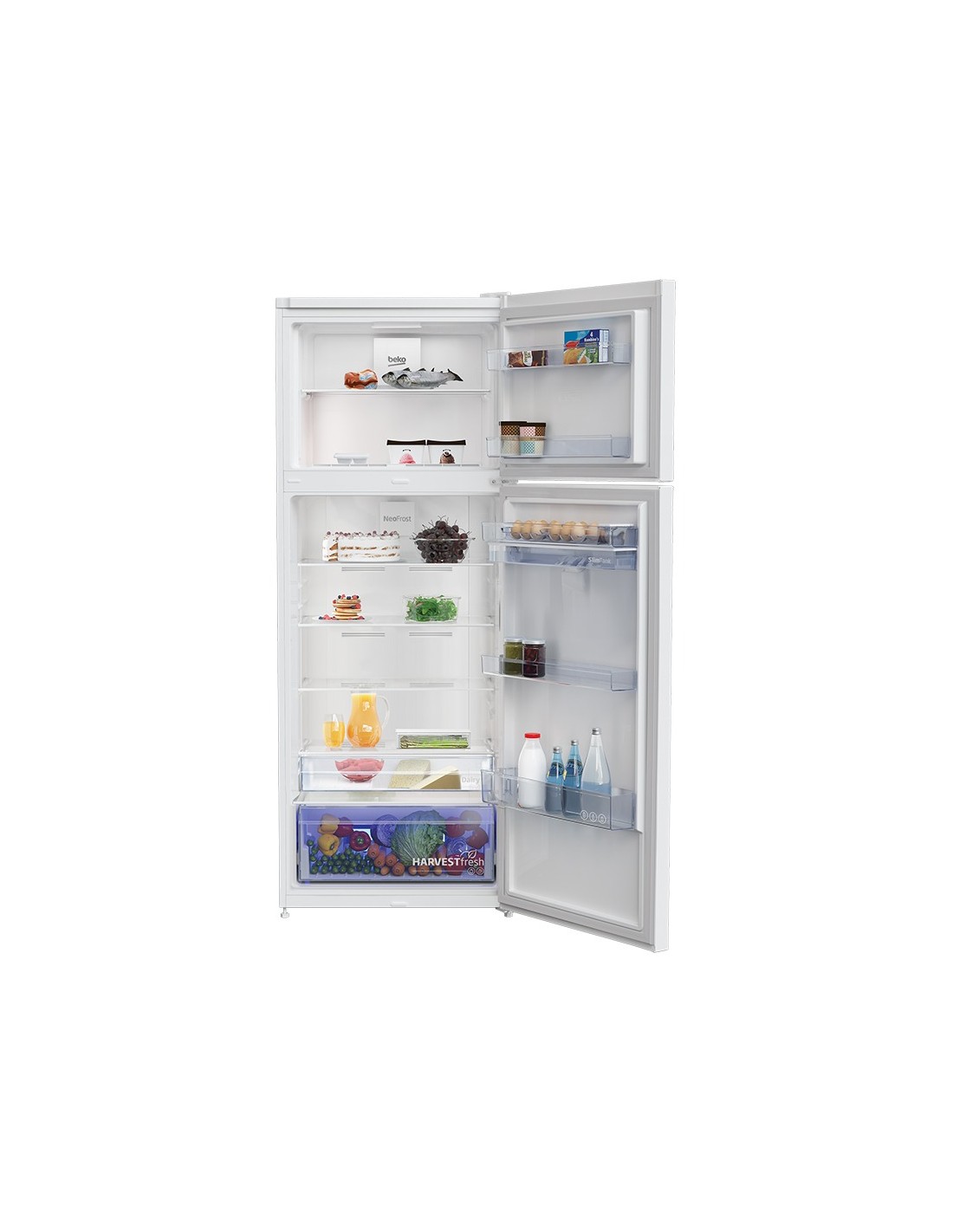 Réfrigérateur BEKO RDNE56WW système EverFresh+ conservation longue durée