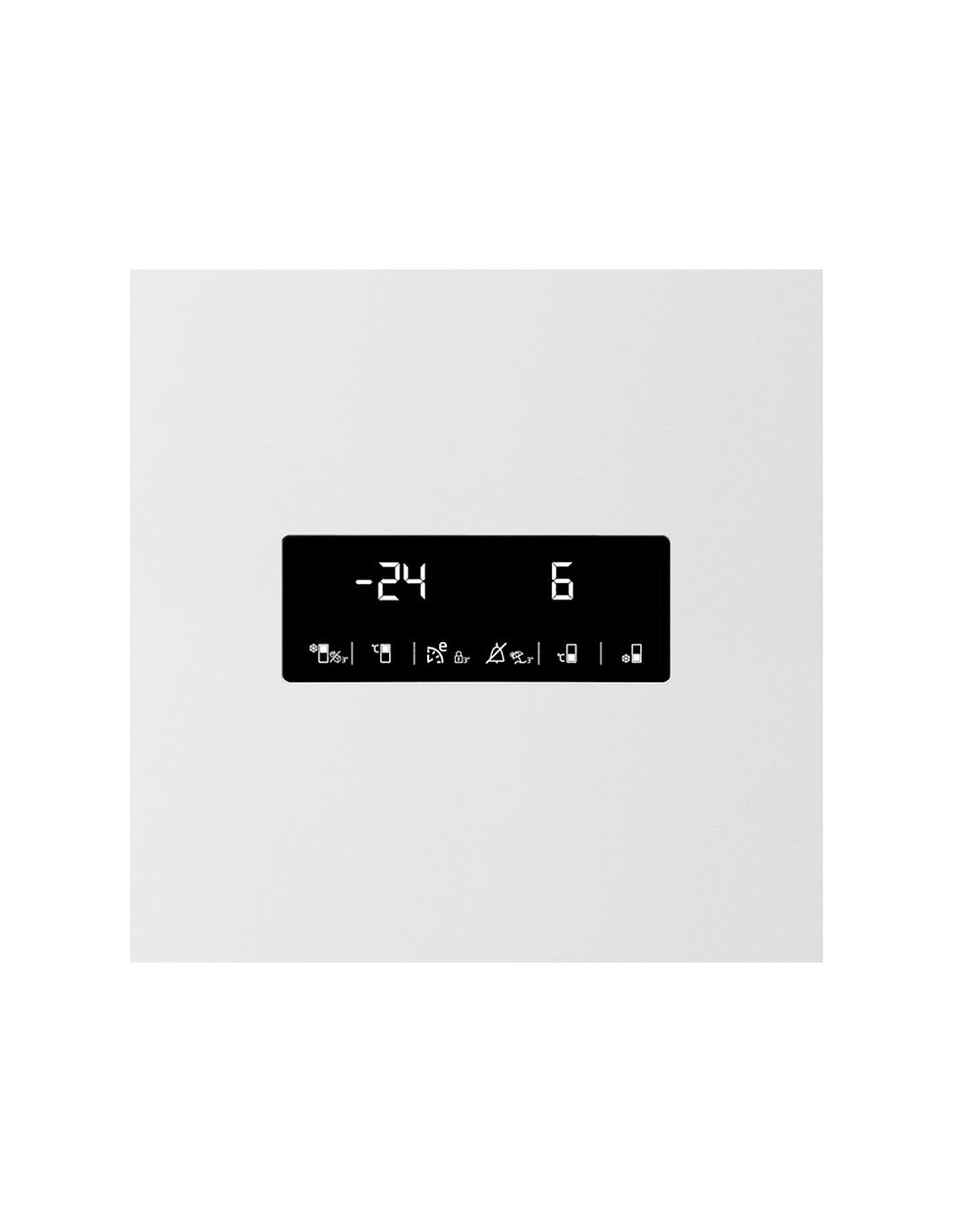 Réfrigérateur BEKO RDNE56WW avec affichage LED et technologie inverter