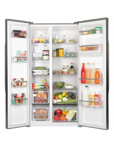 Réfrigérateur Side By Side BRANDT NO FROST - 617L - Inox (BFA701YDX) 2