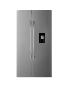Réfrigérateur Side By Side BRANDT NO FROST - 617L - Inox (BFA701YDX)