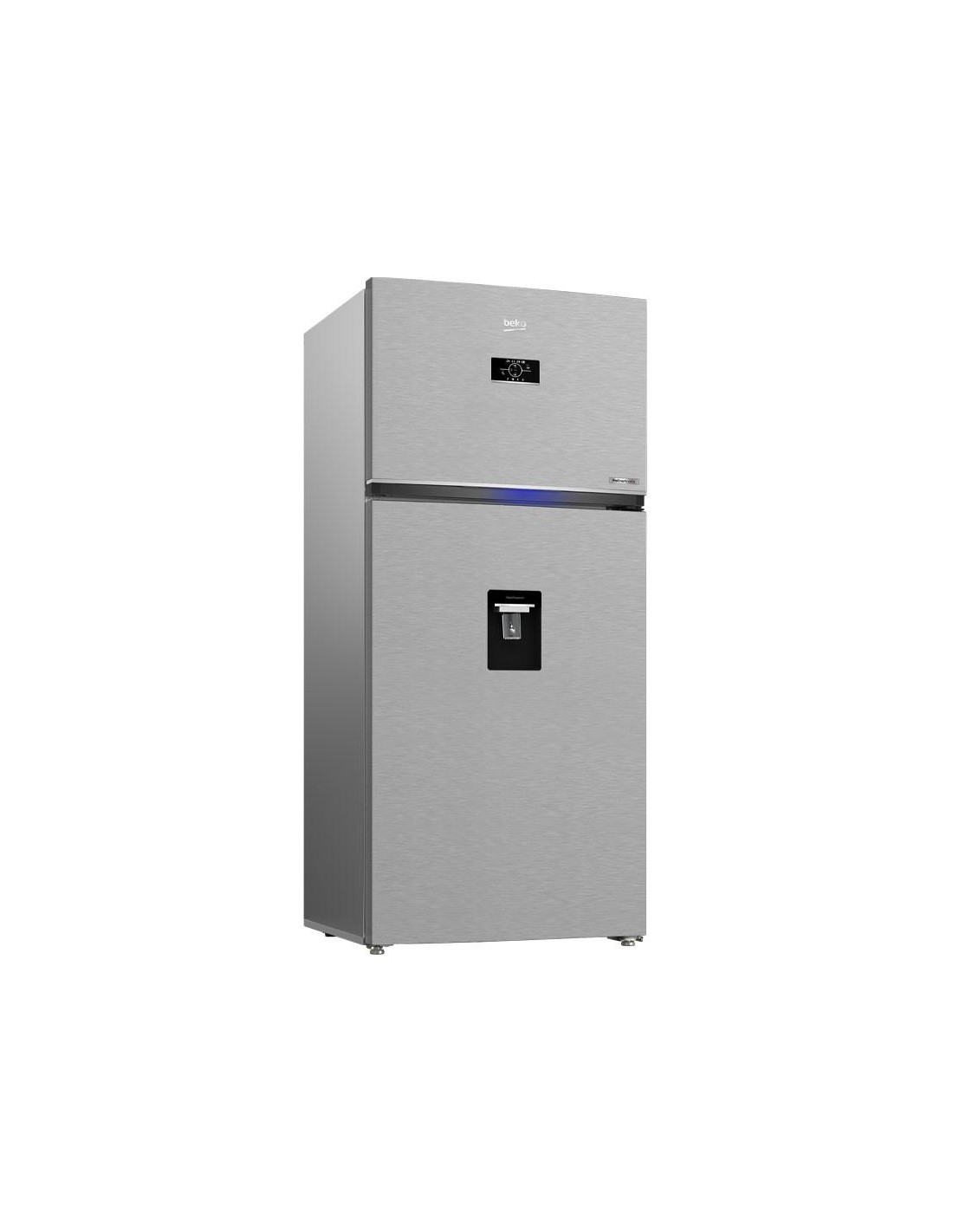 Réfrigérateur BEKO RDNE700E40DZXP silver No Frost double portes