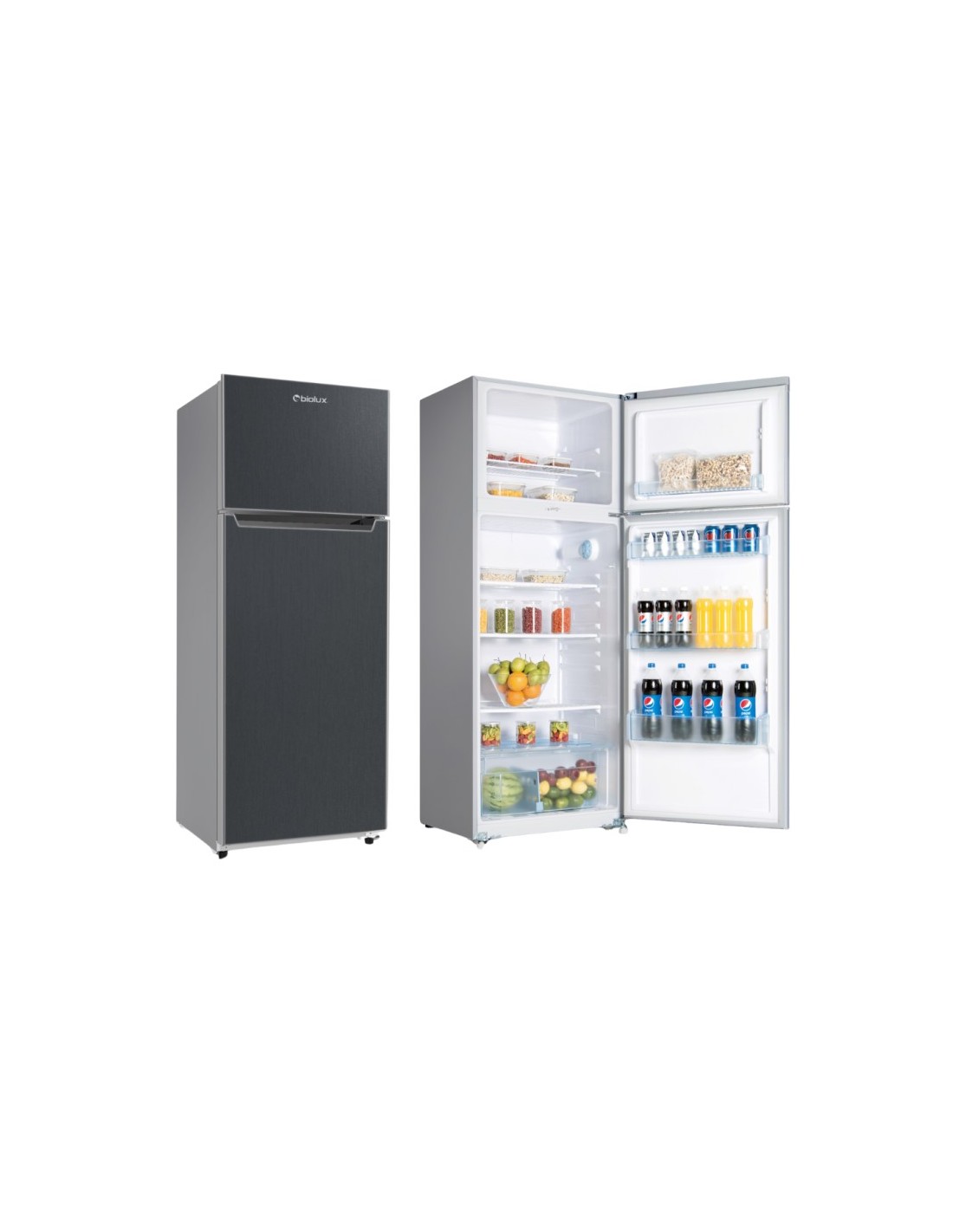 Réfrigérateur BIOLUX DP51 intérieur spacieux 441 litres organisé