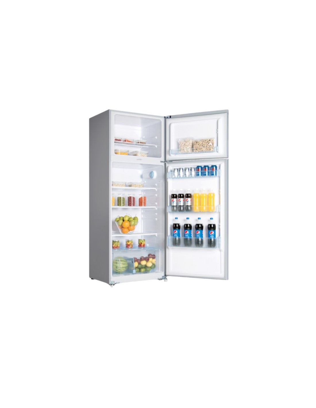 Frigo BIOLUX DP51 double portes design moderne inox