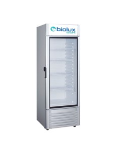 Réfrigérateur biolux vitrine 352 litres pour boissons et commerces