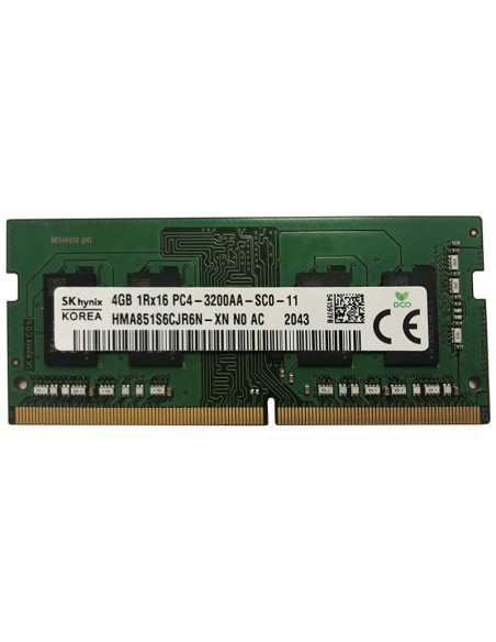 Mémoire vive ordinateur portable 4 Go DDR4 basse consommation
