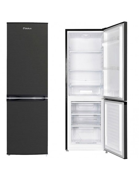 Frigo BIOLUX Dark Silver design élégant cuisine équipée