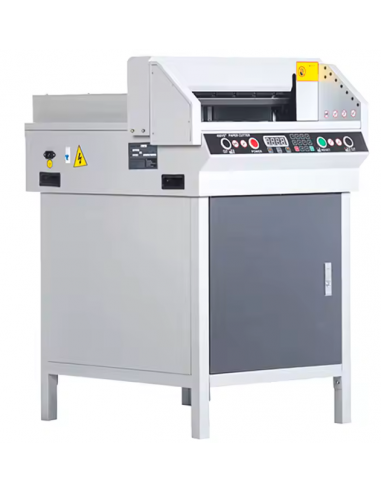 Machine de découpe de papier électrique à double guide G450VS+ Machine de découpe de papier électrique à double guide G450VS+