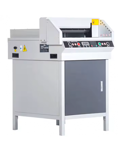 Machine de découpe de papier électrique à double guide G450VS+ Machine de découpe de papier électrique à double guide G450VS+